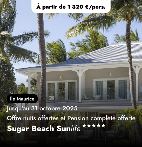 Offre Spéciale à l'Île Maurice - Sugar Beach Resort Sunlife★★★★★